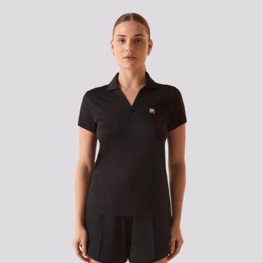 Imagem de Polo Fila F-Box Tennis Basic Feminina Preto, GG