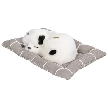Imagem de GLOGLOW Itens Decorativos de Mesa Com Som, Cachorro Dormindo Com Almofada, 7,1 X 5,3 Polegadas, para Crianças e Decoração de Casa Brinquedo de Pelúcia para Cachorro Nan (Tipo 2)