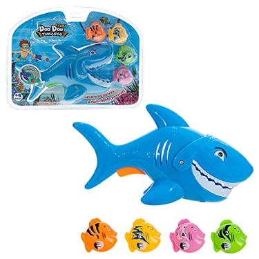 Imagem de Brinquedo pegadinha Doo Doo Shark pega peixes