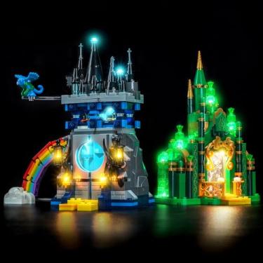 Imagem de LocoLee Light kit Compatible with Lego 75689 Emerald City & Kiamo Ko Castle - No Model Only Light, LED Lighting Accessories Compatible with Lego 75689