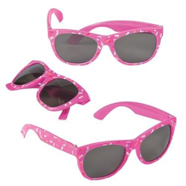 Imagem de Fun Express – Óculos de sol para aniversário – Acessórios para vestuário – Óculos – Óculos de sol – Aniversário – 12 peças Rosa