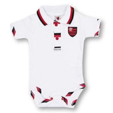 Imagem de Body Flamengo Shield Branco - Reve Dor, M