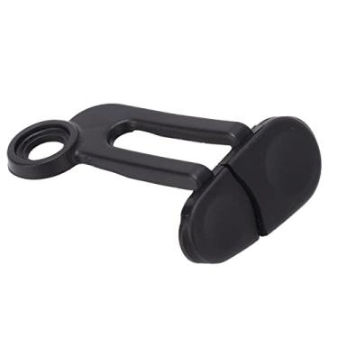 Imagem de AMONIDA Tampa Superior do Cabo do Obturador, Tampa de Borracha Durável para Câmeras D800 D800E, Substituição Direta para Reparo de Câmera Digital, Preta