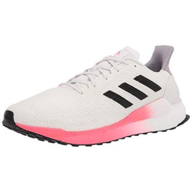 Imagem de adidas Tênis de corrida masculino Solar Boost 19, Branco/Preto/Cobre, 10