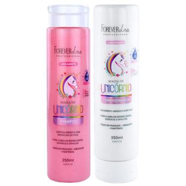 Imagem de Kit Magia de Unicórnio Shampoo + Condicionador  Forever Liss