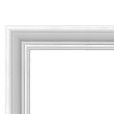 Imagem de Kit 48 Metros Lineares Rodameio Plus em Poliestireno 4cm Floort Acessórios Branco