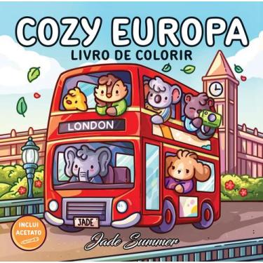 Imagem de Livro - Cozy Europa  Livro de colorir