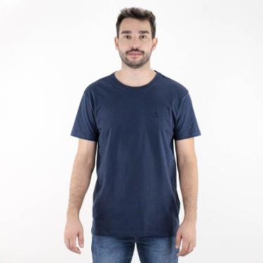 Imagem de Camiseta Reserva Super Slim Careca Azul Marinho - Masculino-Masculino