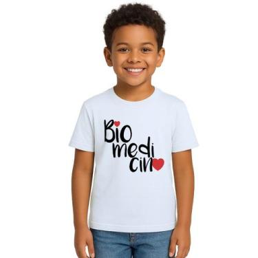 Imagem de Camiseta Biomedicina Universitária Estampa Personalizada - Use P4, Bra