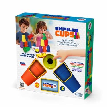 Imagem de Jogo Infantil Empilha Cups - Paki Toys 1507
