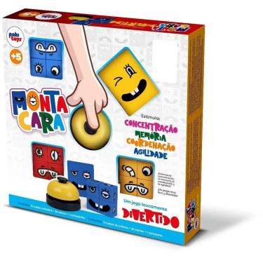 Imagem de Jogo De Tabuleiro Monta Cara - Paki Toys 1202