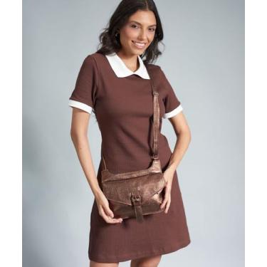 Imagem de Bolsa p Couro Nanda - Bronze, Bronze, U
