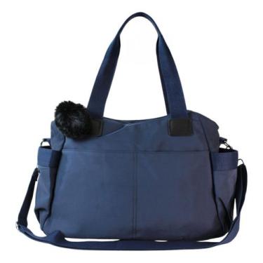 Imagem de Bolsa Academia Feminina Casual Impermeável Com Vários Bolsos - Loilu, 