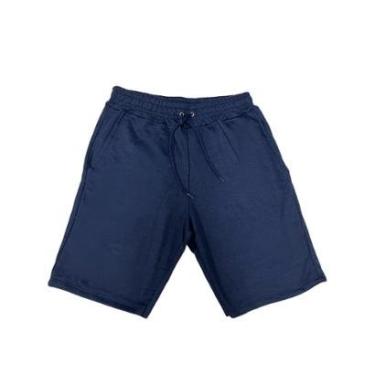 Imagem de Bermudas Moletom Básica Adulto Com Cordão-Masculino