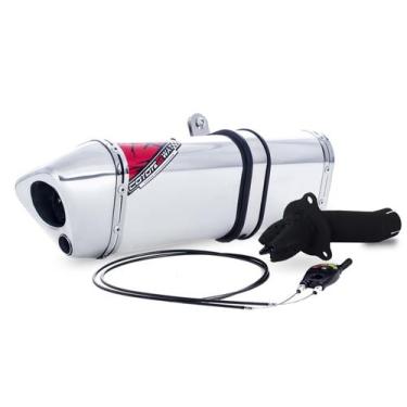 Imagem de Escape / Ponteira Coyote Modelo TRS 2 Way + Mais em Alumínio - Ninja 2
