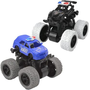 Imagem de Carrinho de Controle Remoto Off-Road TK-AB7050 Rock Crawler Estilo 1:16 Preto Plástico Toy King