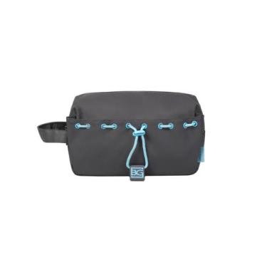 Imagem de Necessaire Esportiva Feminina Cora Cinza Escuro - Bagaggio, U
