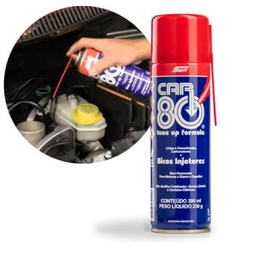 Imagem de Descarbonizante Bicos Injetores 300ml Anti Ferrugem Car80 - CAR 80