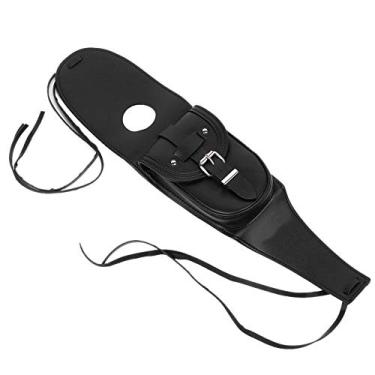 Imagem de KIMISS Bolsa para painel de tanque de combustível de couro PU para motocicleta, adequada para XL 883 1200 + bolsa para painel de tanque de combustível, bolsa de proteção de combustível de poliuretano, bolsa de cobertura de combustível para motocicleta
