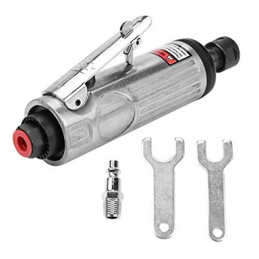 Imagem de Walfront Esmerilhadeira Angular, 1/4 Air Die Grinder Kit, 23000rpm Pneumatic Die Grinder (AT-7033K Large)