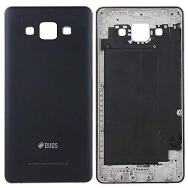 Imagem de LIYONG Peças sobressalentes de substituição para Galaxy A5/A500 (preto) Peças de reparo (cor preta)