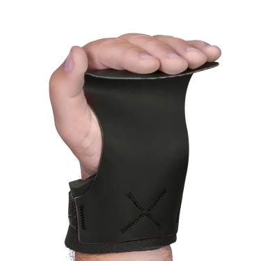 Imagem de PROGNE SPORTS Luva Crossfit Musculação Grip X-Pro - Lona Dupla Face, Preta, Pequeno