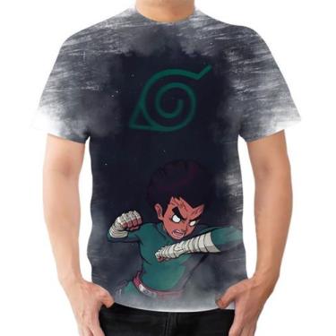 Imagem de Camisa Camiseta Personalizada  Rock Lee Anime Naruto - Estilo Kraken