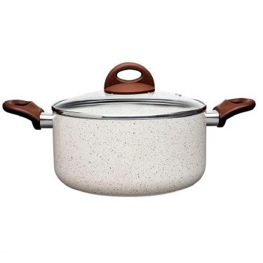 Imagem de Caçarola Antiaderente 20Cm Granada Indução Brinox 2,55L