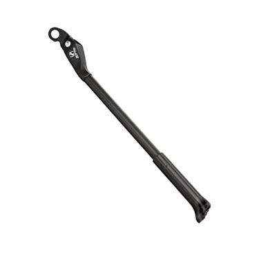 Imagem de YIJU Suporte lateral de bicicleta estável Suporte de pé ajustável Suporte de pedal de bicicleta Suporte lateral de pé Suporte de estacionamento para