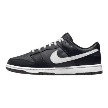 Imagem de Nike Dunk Low Retro Emb Masculino Estilo: Dd3363, Preto/branco Noir, 10.5