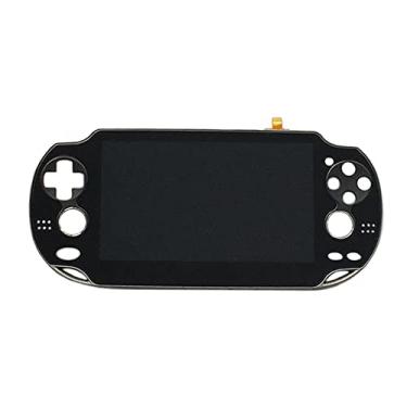 Imagem de Rinbers Tela LCD preta com painel de toque digitalizador de substituição para Playstation PS Vita PSV 1000 1001