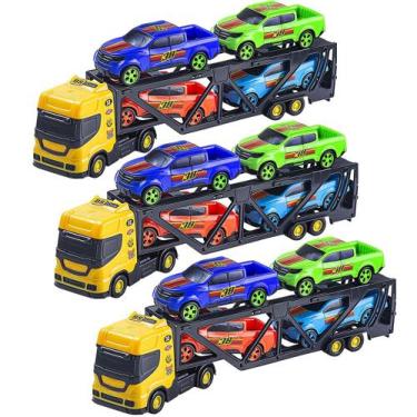 Carreta Scania Bi-trem Madeira Brinquedo Infantil 1,15 Metro em Promoção na  Americanas