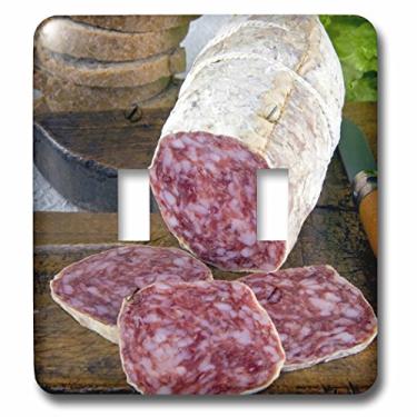 Imagem de 3dRose Lsp_82144_2 Italy Tuscany Cuisines Salame Tuscan Eu16 Nto0102 Nico Tondini Interruptor duplo