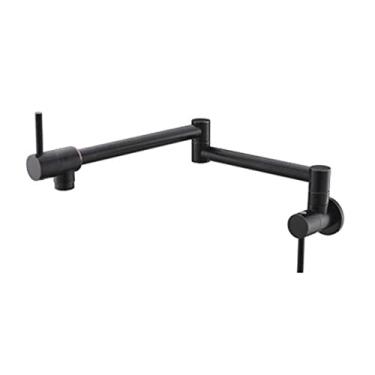 Imagem de Torneira de cozinha de parede dobrável Torneira de enchimento de panela de latão giratória dobrável retrátil rotativa estirável torneira da pia, b