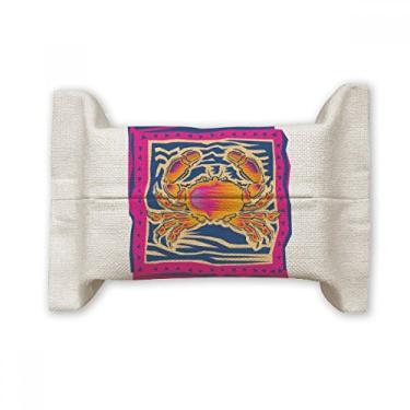 Imagem de Bolsa de linho de algodão para gravação da Constellation Cancer Mexicon Culture