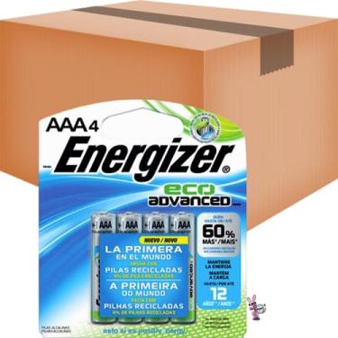 Imagem de Pilha Aaa4 Energizer Eco Advanced Alcalina C/ 48 Unidades