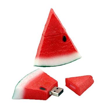 Imagem de 32 GB Red Melancia Modelo PenDrive USB Drive USB 2.0 Flash Pen Drive USB Stick U Disk USB Flash Drive USB Flash Drive USB Flash Disk