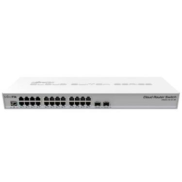 Imagem de Switch Mikrotik Router - 24 Portas Gigabit - 2 Portas SFP+ RouterOS ou SwitchOS - CRS326-24G-2S+RM