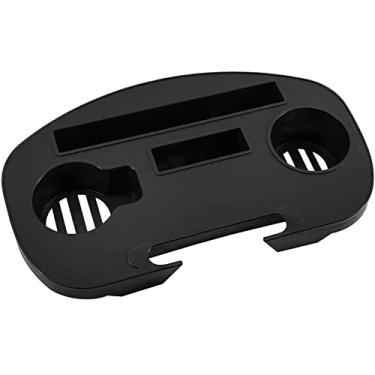 Imagem de PayandPack Bandeja com suporte de copo, bandeja lateral de cadeira de gravidade para cadeira de praia, cadeira de encaixe, cadeira de gravidade zero fácil de deslizar (MYY wheel001 (ZF))