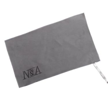 Imagem de Fancyes Pano de limpeza de toalha de taco de bilhar, equipamento de pano de eixo de sinuca toalha de sinuca pano de vara de piscina para festa, cinza