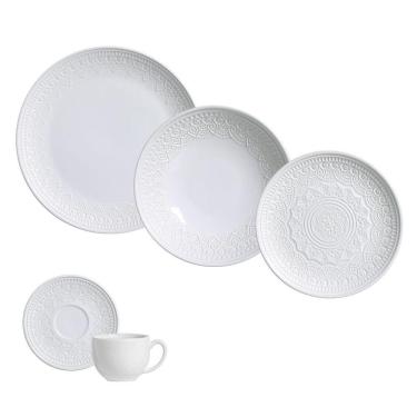 Imagem de Aparelho De Jantar 30 Peças Agra Branco
