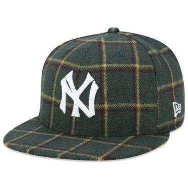 Imagem de Boné New Era 59fifty MLB New York Yankees Modern Classic Fitted Aba Reta Aba Reta Fitted Verde-Masculino