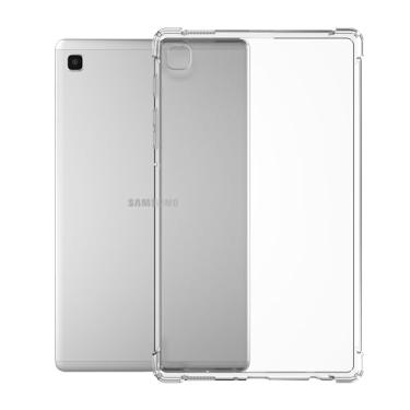 Imagem de Capa transparente Asgens para Samsung Galaxy Tab A7 Lite 8.7" 2021 (SM-T220/T225/T227), Capa protetora de absorção de choque de silicone TPU leve e fina para Samsung Galaxy Tab A7 Lite 8.7" 2021