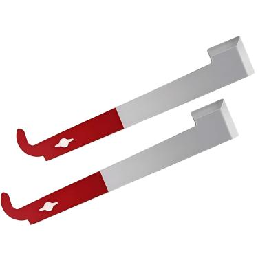 Imagem de YOFAN 2 peças de aço J Hook Bee Hive Tool Frame Lifter e raspador, equipamento de apicultura, 26 cm
