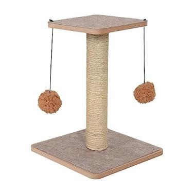 Imagem de Arranhador Para Gatos com Bolinhas (Marrom)