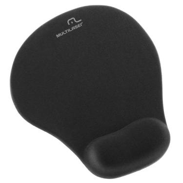 Imagem de Mouse PAD Multilaser AC021 Ergonomico com Apoio Base GEL Preto - ADATA
