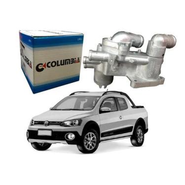 Imagem de Carcaça Termostatica Aluminio Saveiro Cross 1.6 2013 A 2017 - Columbia