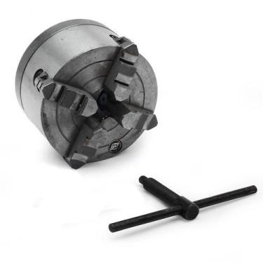 Imagem de Placa/Mandril 4 Castanhas 125mm para Torno Mecânico - FORTGPRO