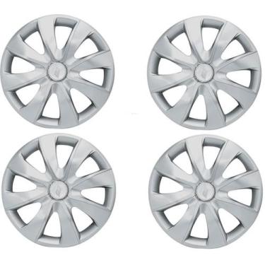 Imagem de Jogo Calota Prime Aro 14 Prata Para Hb20 - Elitte Motors