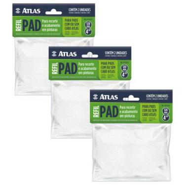 Imagem de Refil Pad Para Recorte De Pinturas Acabamento Cantos 6 Unid - Atlas